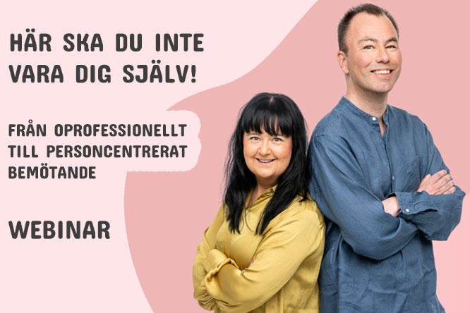 Frn oprofessionellt till personcentrerat bemtande